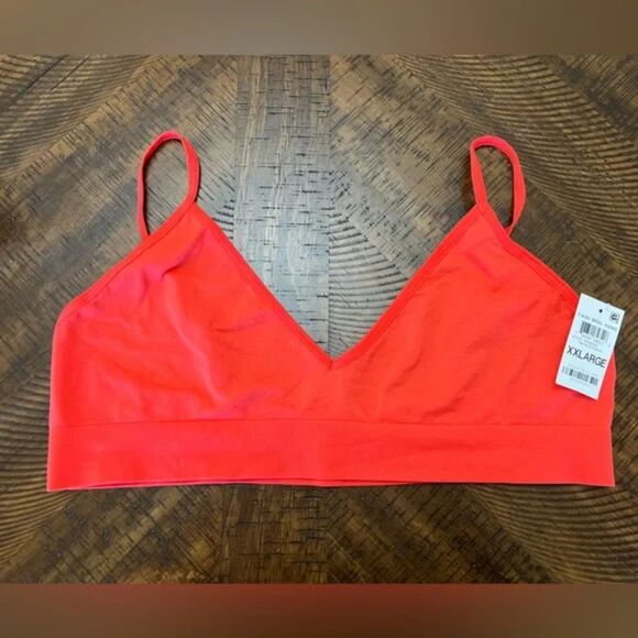 Jenni Intimates Papaya Punch Light Support Bralette Size Medium NWT - Picture 2 of 3